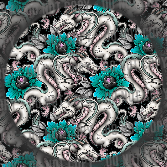 Haku - Blue Floral