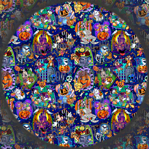 Halloween Friends Collage - 1