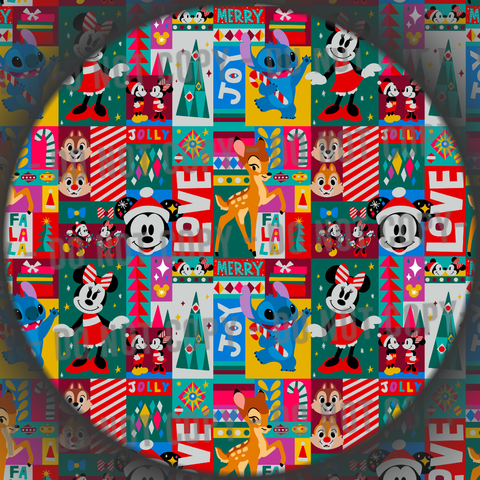 Holiday Mouse Collage