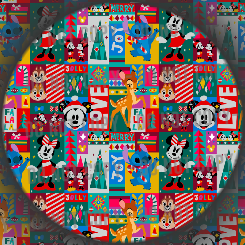Holiday Mouse Collage