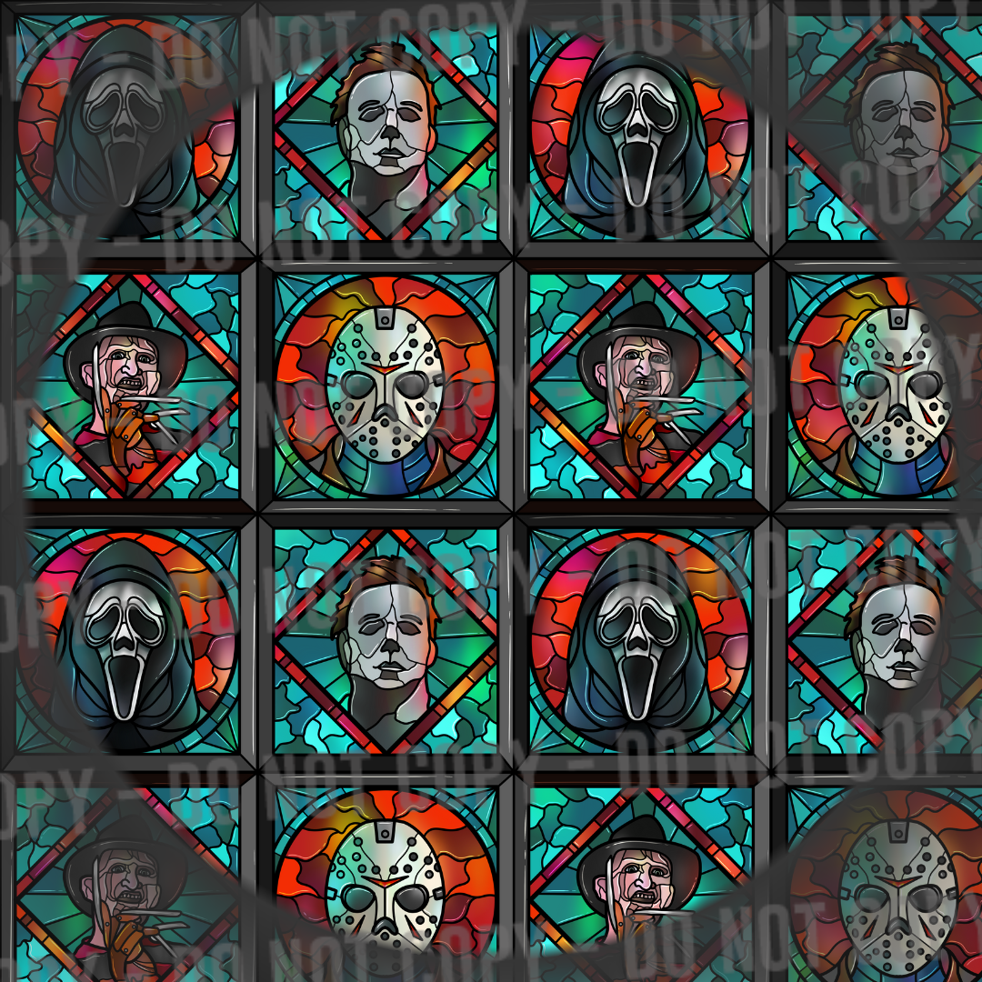 Horror Glass - Blue