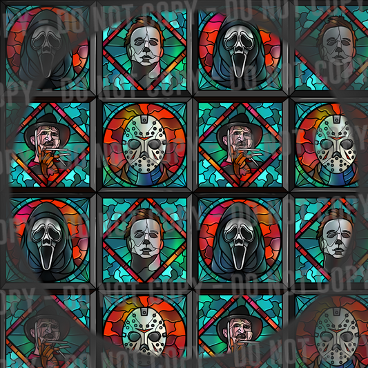 Horror Glass - Blue