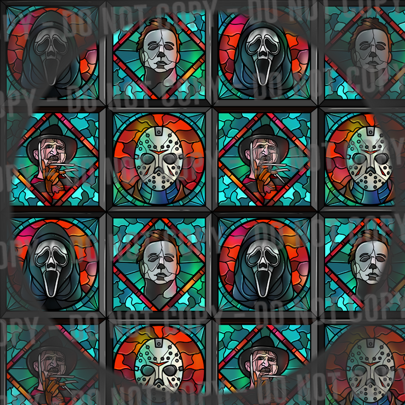Horror Glass - Blue