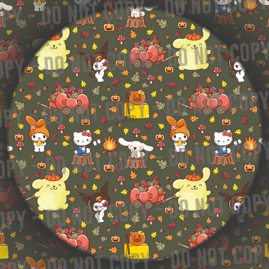 Kitty & Friends - Autumn