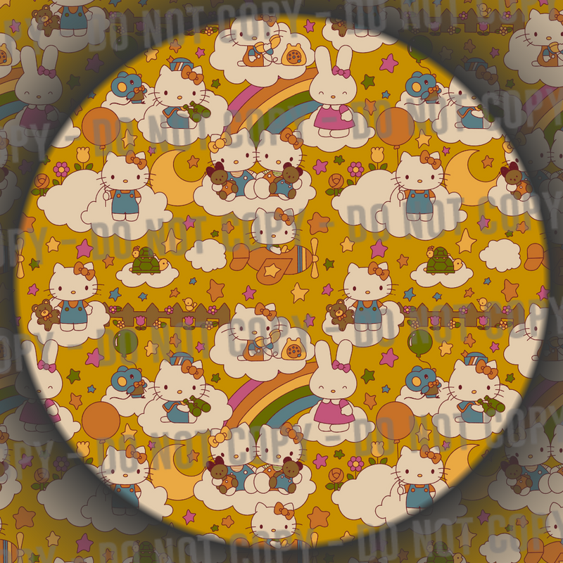 Kitty & Friends - Mustard