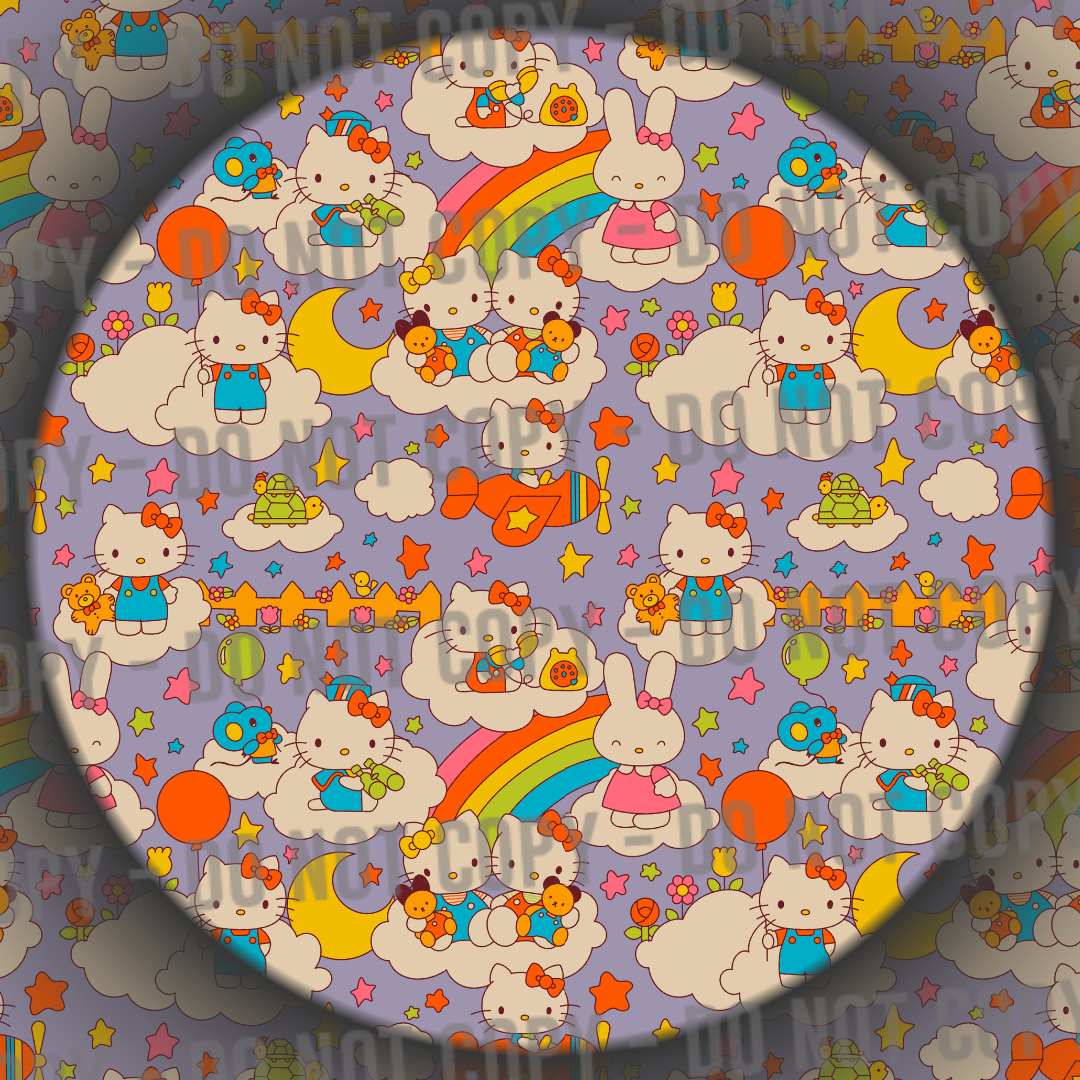 Kitty & Friends - Purple