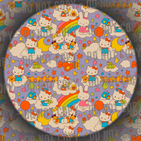 Kitty & Friends - Purple