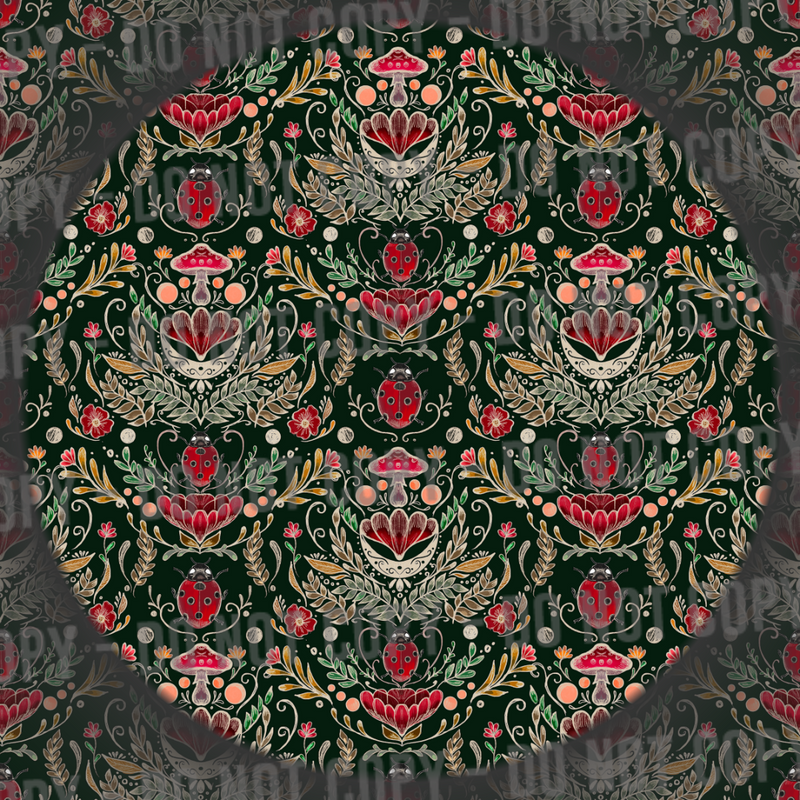 Ladybug - Deep Green