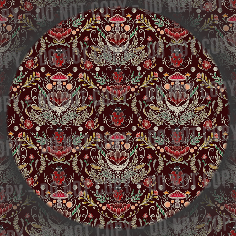 Ladybug - Deep Red