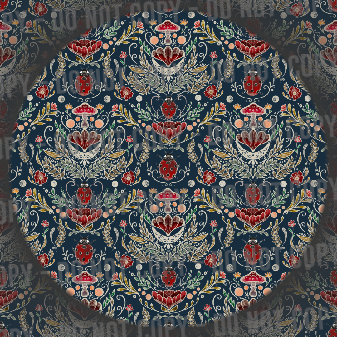 Ladybug - Denim Blue