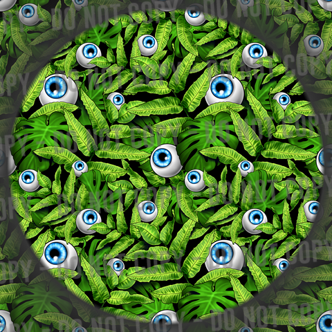 Leafy Eyes - Green