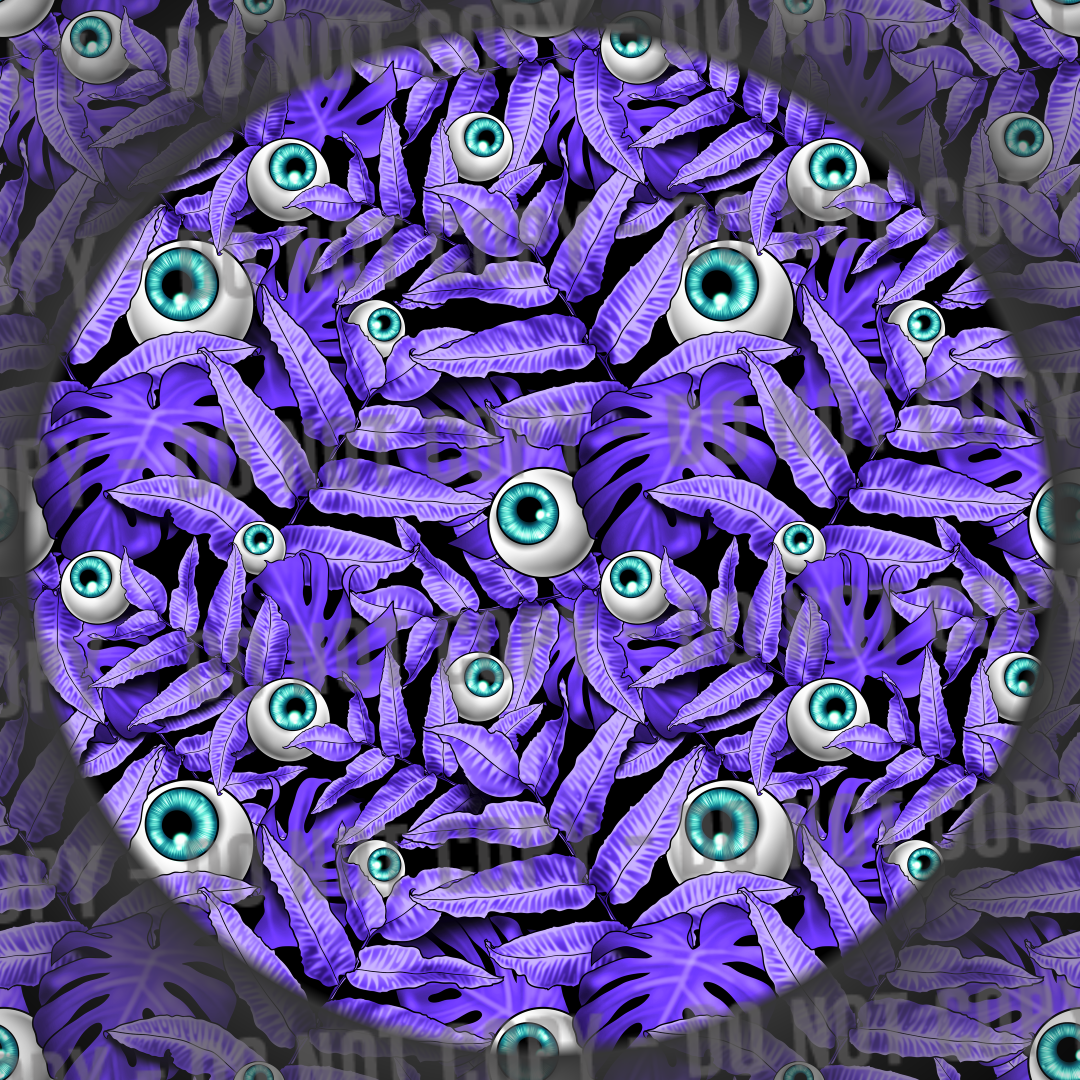 Leafy Eyes - Purple