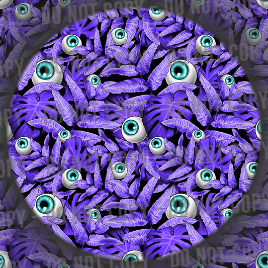 Leafy Eyes - Purple