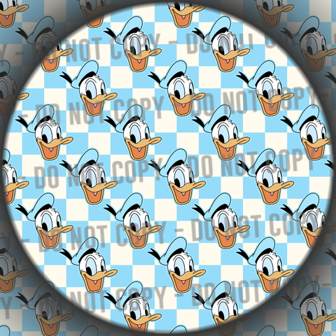 Light Blue Duck Checks