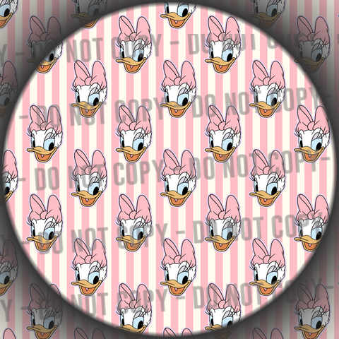 Light Pink Duck Stripes