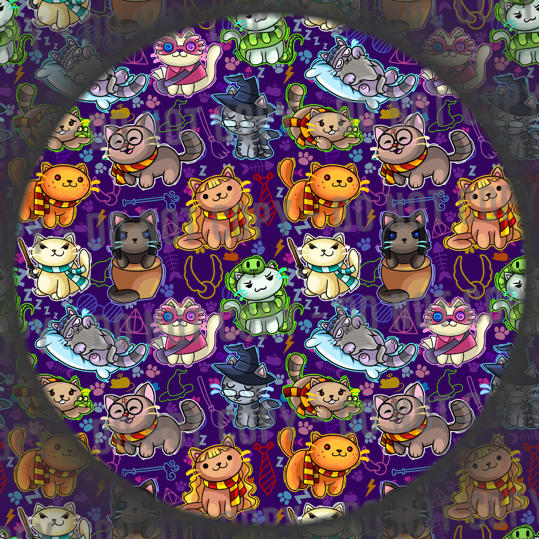 Magic Cats - Purple