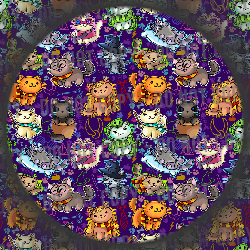 Magic Cats - Purple