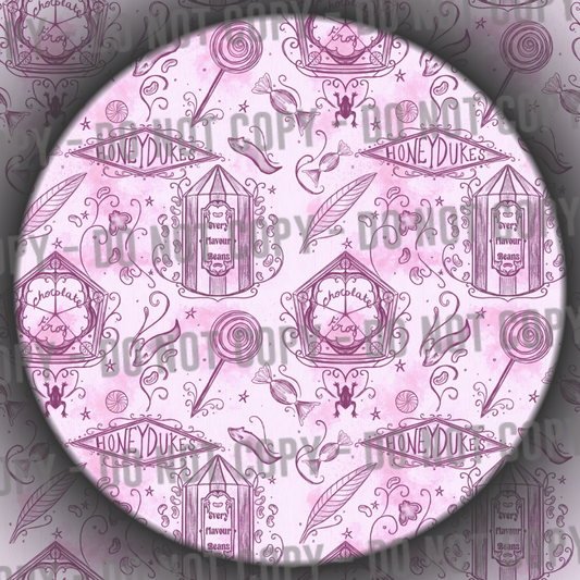 Magic Snacks - Pink Sketch