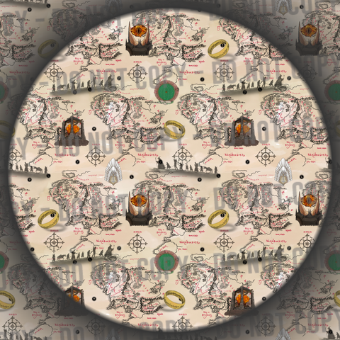 Middle Earth Map
