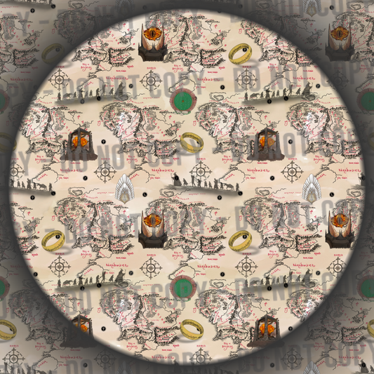 Middle Earth Map