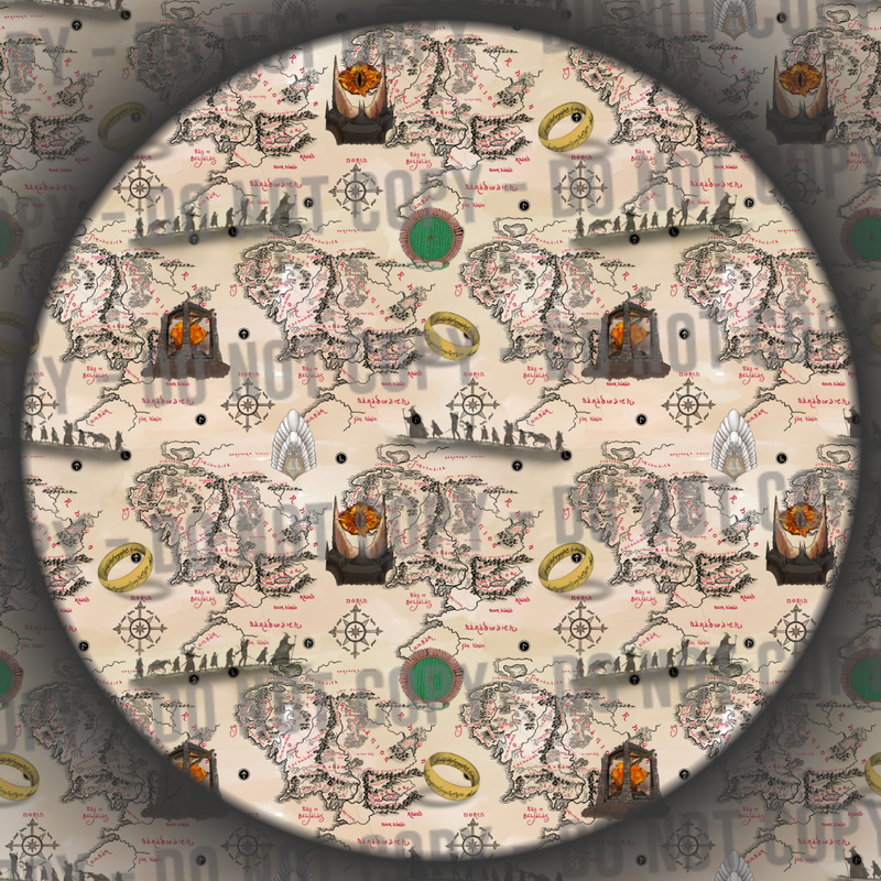Middle Earth Map