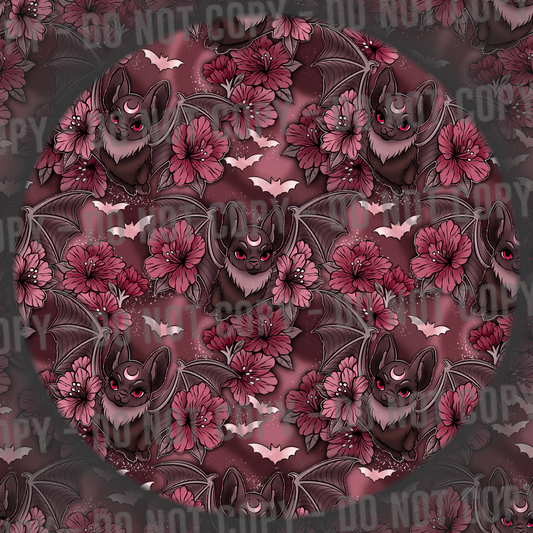 Midnight Moon Bats - Crimson