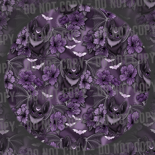 Midnight Moon Bats - Violet