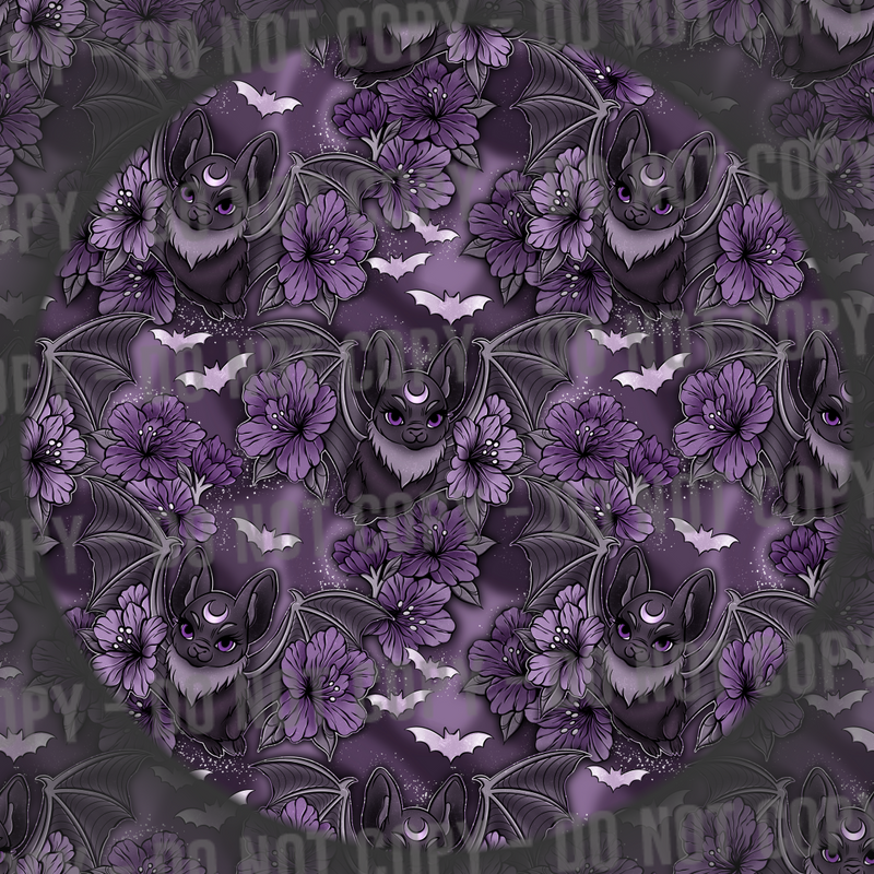 Midnight Moon Bats - Violet