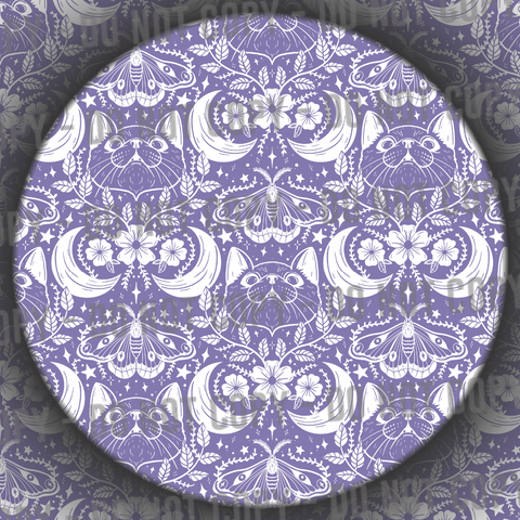Moon Cat - Purple
