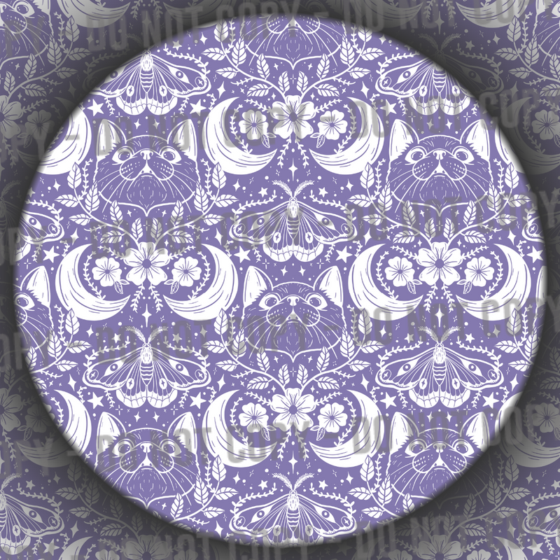 Moon Cat - Purple