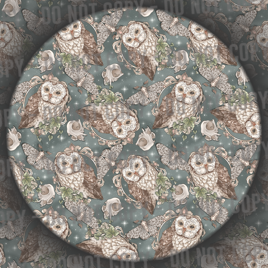 Moths, Skulls & Owls - 1