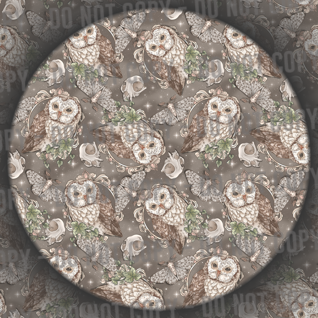 Moths, Skulls & Owls - 2