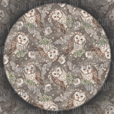 Moths, Skulls & Owls - 2
