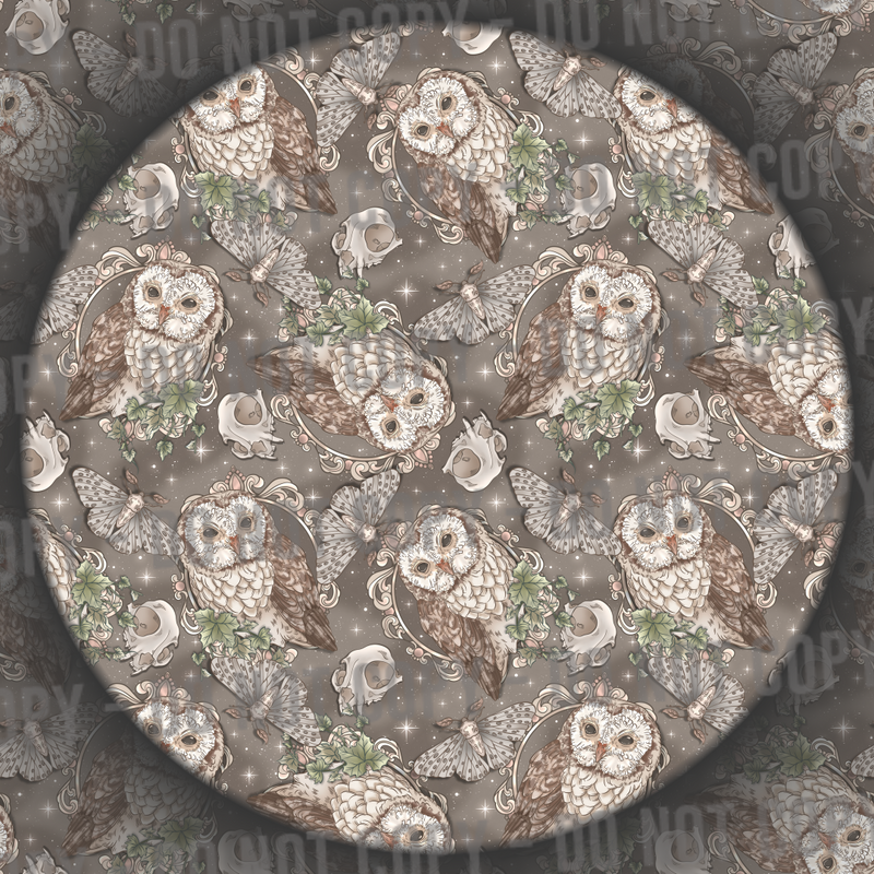 Moths, Skulls & Owls - 2
