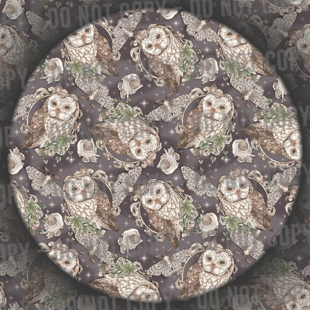 Moths, Skulls & Owls - 3
