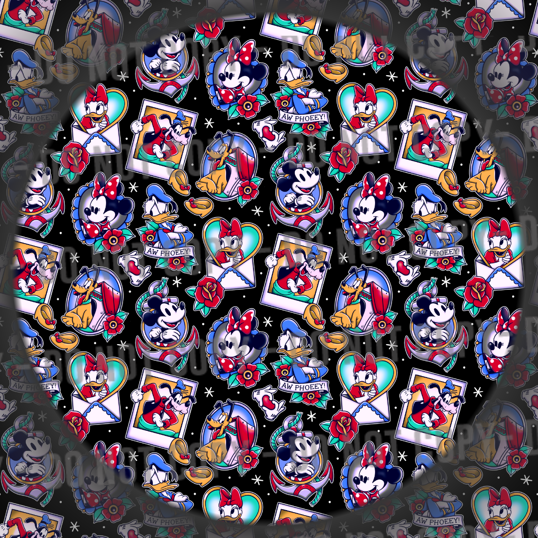 Mouse Tattoos - Black