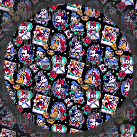 Mouse Tattoos - Black