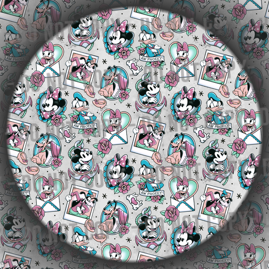 Mouse Tattoos - Grey