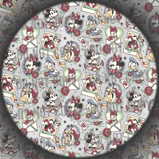 Mouse Tattoos - Grey - 2