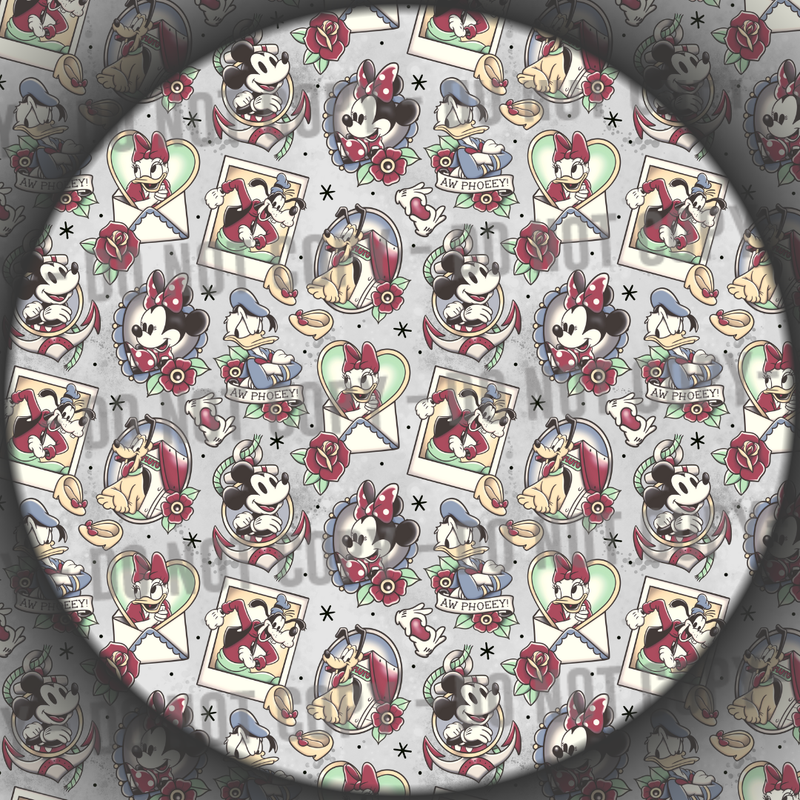 Mouse Tattoos - Grey - 2