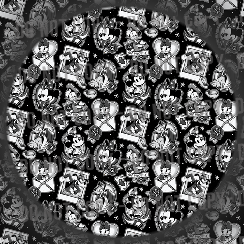 Mouse Tattoos - Monochrome