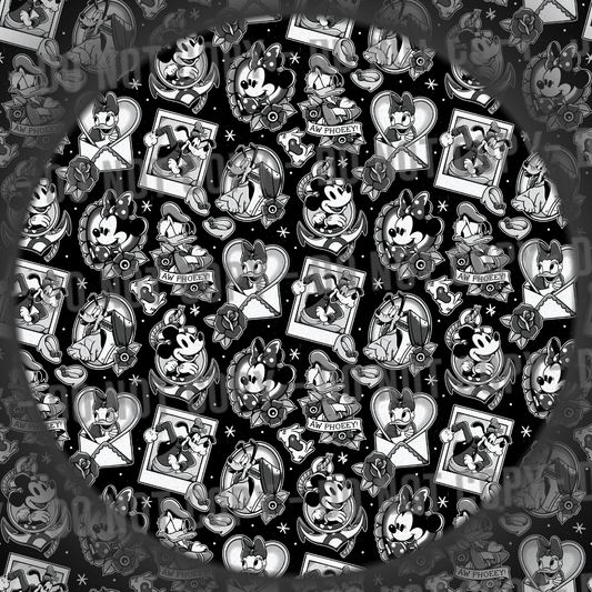 Mouse Tattoos - Monochrome