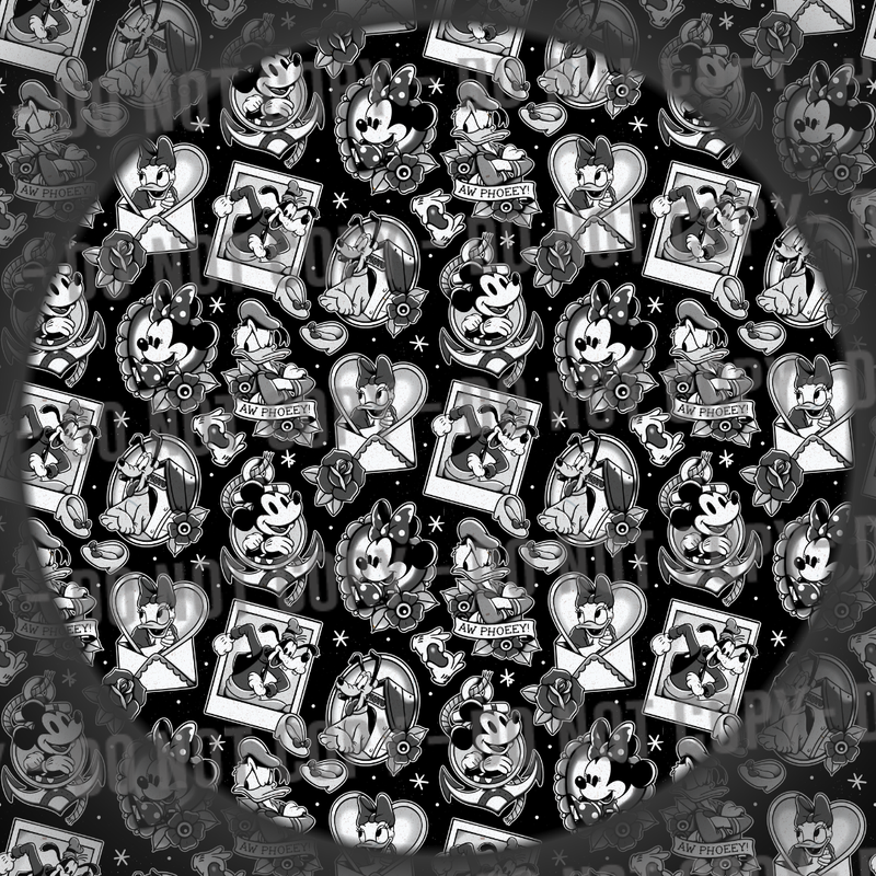Mouse Tattoos - Monochrome