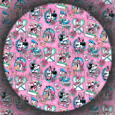 Mouse Tattoos - Pink