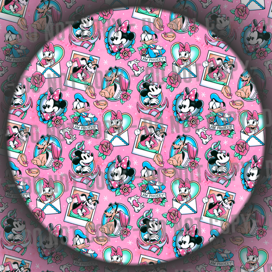 Mouse Tattoos - Pink