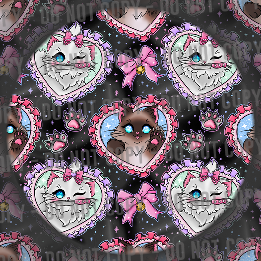 Murder Mittens - Black & Pink