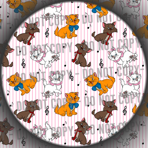 Musical Cats - Stripes