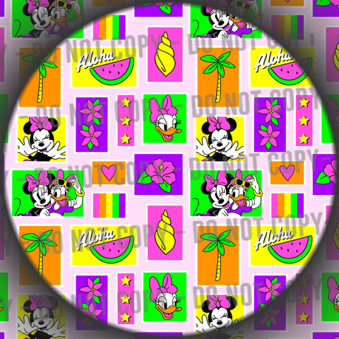 Neon Summer Mouse