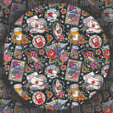 Nurse Tattoos - Dark
