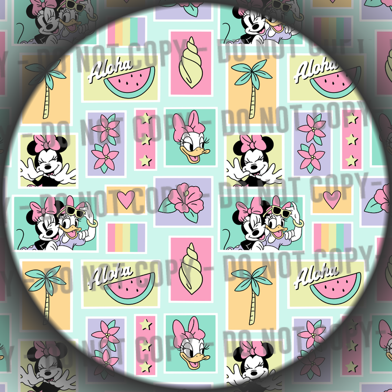 Pastel Summer Mouse